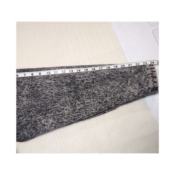 Vintage Nixit Acid Wash Military Denim Jean Jacket Gold‎ Button Size Large 80's - Picture 5 of 7